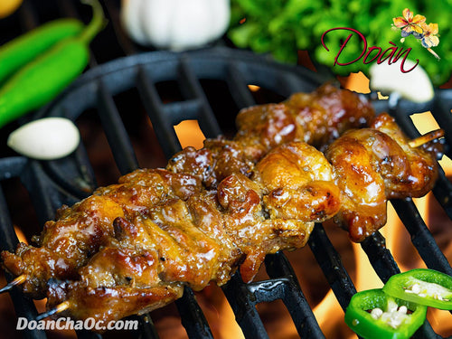 Thịt Heo Nướng Xả - Đoàn Chả Ốc